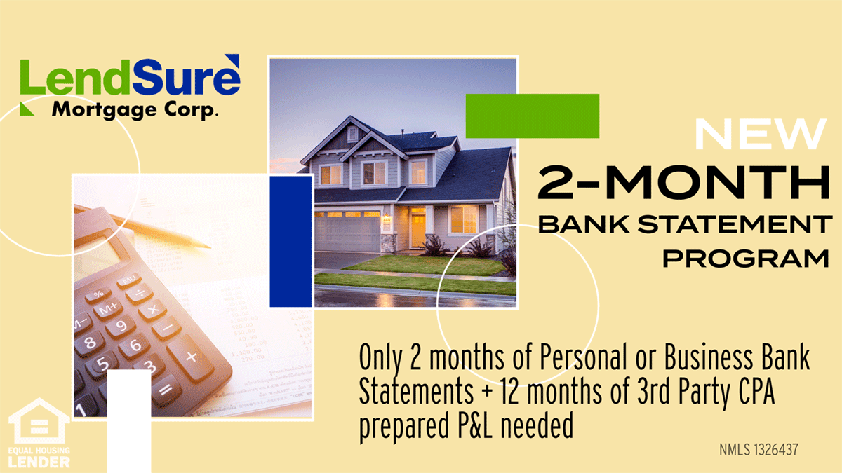 2-Month Bank Statement