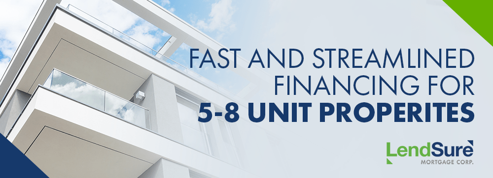 5-8 Unit DSCR Investor Cash Flow Program