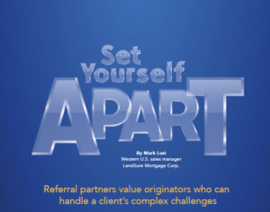 LeadSure Sales Manager Mark Luzi discusses how Non-QM loans can differentiate you from your competitors in December'22's Scotsman Guide.